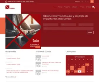 Edan.edu.py(Maestrías) Screenshot