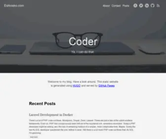 Edanisko.com(Coder) Screenshot