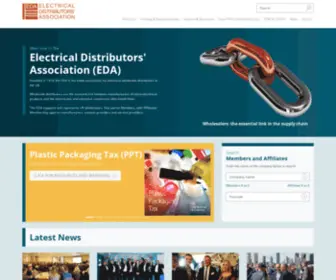 Eda.org.uk(The Electrical Distributors' Association (EDA)) Screenshot