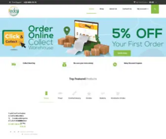 Edaqualityfoods.com(EDA Quality Foods B2C Portal) Screenshot