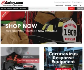 Edarley.com(Firefighter Equipment and Firefighter Gear Catalog) Screenshot