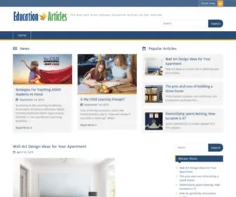 Edarticle.com Screenshot
