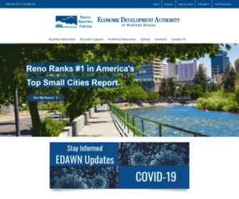 Edawn.org(Economic Development in Reno) Screenshot