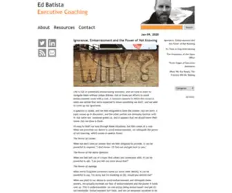 Edbatista.com(Ed Batista) Screenshot