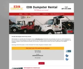 Edbdumpster.com(EDB Dumpster) Screenshot