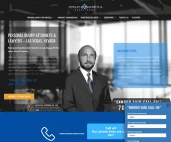 Edbernstein.com(Las Vegas Personal Injury Attorney & Car Accident Lawyer) Screenshot