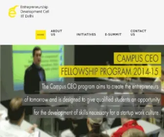 EDC-IItd.org(EDC IIT DELHI) Screenshot