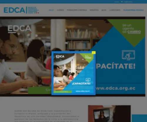 Edca.org.ec(INICIO) Screenshot