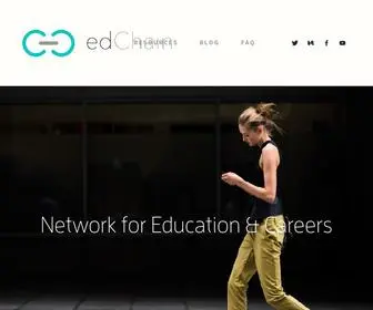 Edchain.io(EdChain is a network for education and careers) Screenshot
