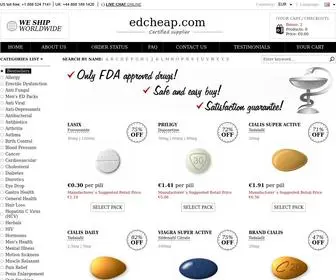 Edcheap.com(Keep your health good at best prices) Screenshot