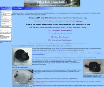 Edchinchillas.co.uk(Etherdale Chinchillas) Screenshot