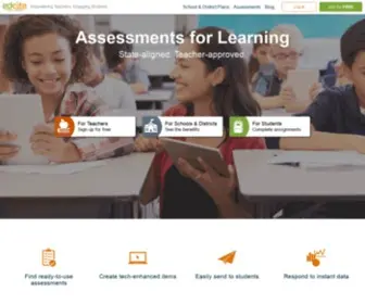 Edcite.com(Online Assessment Platform) Screenshot