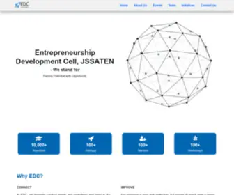 EDCJSS.in(ECell JSSATE Noida) Screenshot
