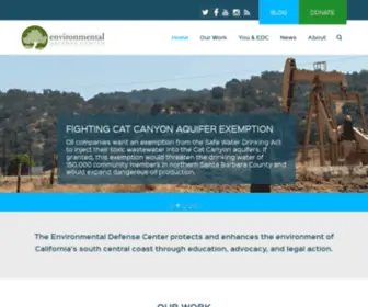 Edcnet.org(Environmental Defense Center) Screenshot