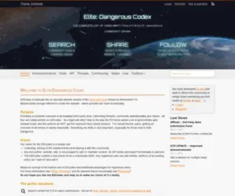 Edcodex.info(Dangerous Codex) Screenshot