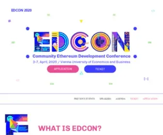 Edcon.io(EDCON2020) Screenshot