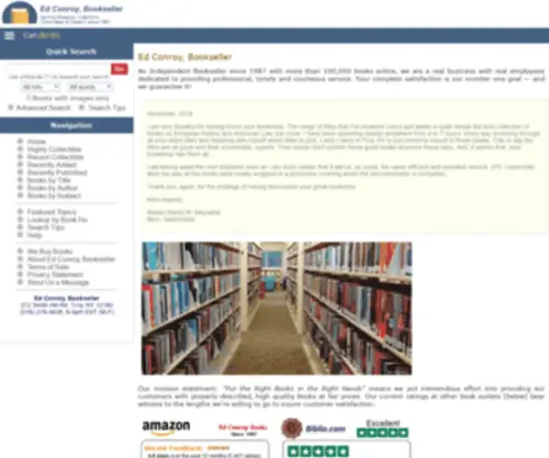 Edconroybooks.com(Ed Conroy) Screenshot