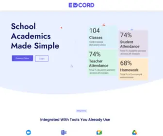 Edcord.com(Edcord) Screenshot