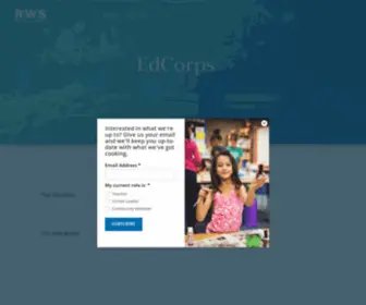 Edcorps.org(EdCorps Dashboard) Screenshot