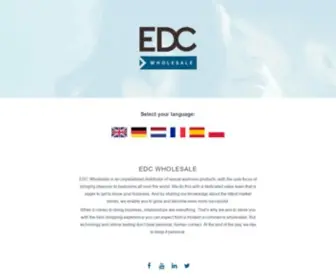 Edcwholesale.com(EDC Wholesale B.V) Screenshot