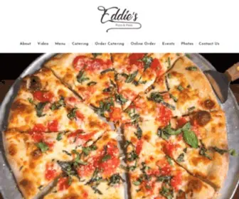 Eddiespizzapasta.com(Eddies Pizza &amp; Pasta) Screenshot