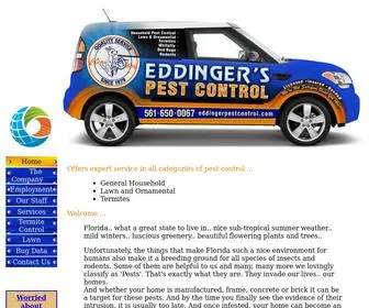 Eddingerspestcontrol.com(Eddinger's Pest Control) Screenshot