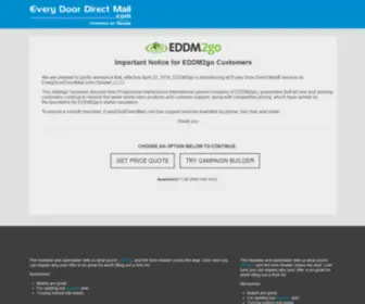 EDDM2GO.com(Mail®) Screenshot