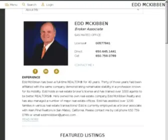 Eddmckibben.com(San Carlos Real Estate) Screenshot