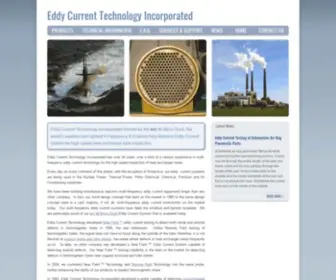 Eddy-Current.com(Eddy Current Technology) Screenshot