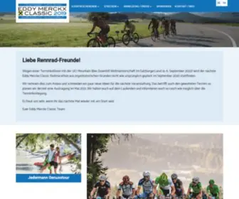 Eddy-Merckx-Classic.com(Eddy Merckx ist der erfolgreichster Radsportler aller Zeiten) Screenshot