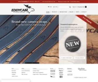 Eddycam.com(The Elk Leather Camera Straps) Screenshot