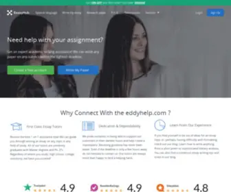 Eddyhelp.com(Paper Writing Service) Screenshot