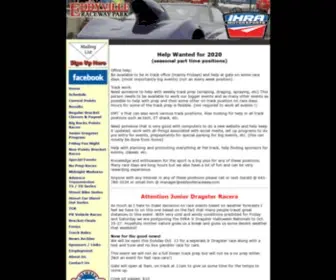 Eddyvilleraceway.com(Eddyville Raceway Park) Screenshot