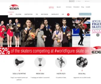 Edeaskates.com(Edea Skates) Screenshot