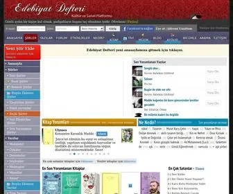 Edebiyatdefteri.com(Åiirler) Screenshot