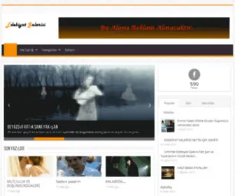 Edebiyatgalerisi.net(Edebiyatgalerisi) Screenshot
