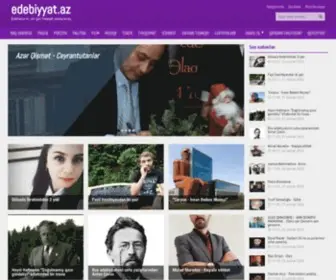 Edebiyyat.az(Ədəbiyyat.AZ) Screenshot