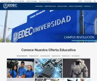 Edec.mx(EDEC Universidad) Screenshot
