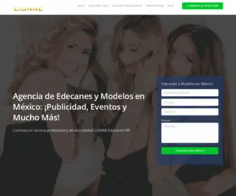 Edecanesvip.mx(▷ Agencia de Edecanes y Modelos en México) Screenshot