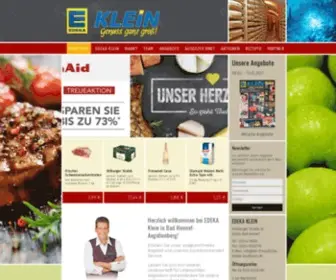 Edeka-Klein.de(EDEKA Klein) Screenshot