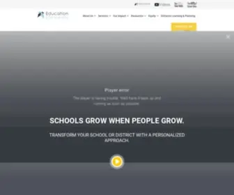 Edelements.com(Education Consulting to Build & Support School Systems) Screenshot