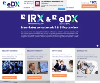 Edeliveryexpo.com(EDX eDelivery Conference & Supply Chain Retail Logistics Trade Show) Screenshot