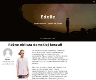 Edelle.pl(Stay tuned) Screenshot