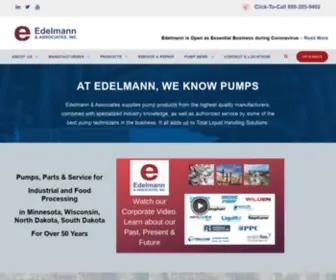 Edelmann.com(Industrial Pumps) Screenshot