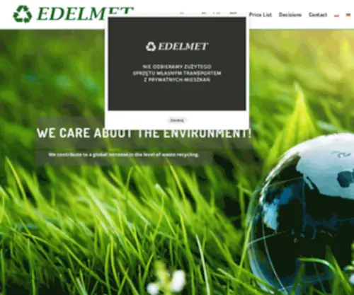 Edelmet.com.pl(Edelmet) Screenshot