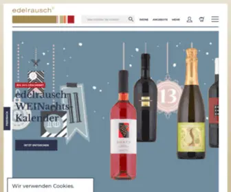 Edelrausch.de(Wein online kaufen) Screenshot