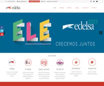 Edelsa.es(Edelsa es la editorial lider en español lengua extranjera (ELE)) Screenshot