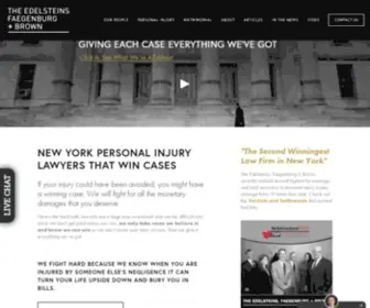 Edelsteinslaw.com(EFB Personal Injury Law) Screenshot