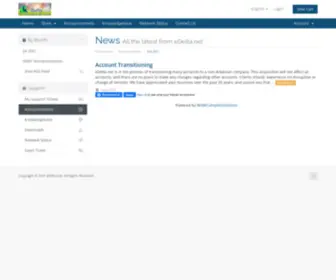 Edelta.net(Portal Home) Screenshot