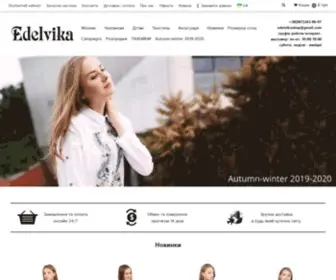 Edelvika-Shop.com(Інтернет магазин одягу Едельвіка) Screenshot